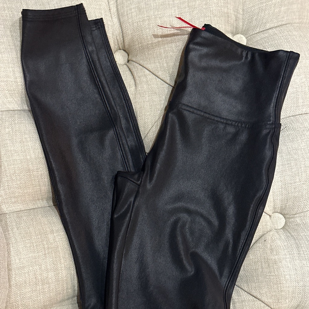 Spanx faux leather legging